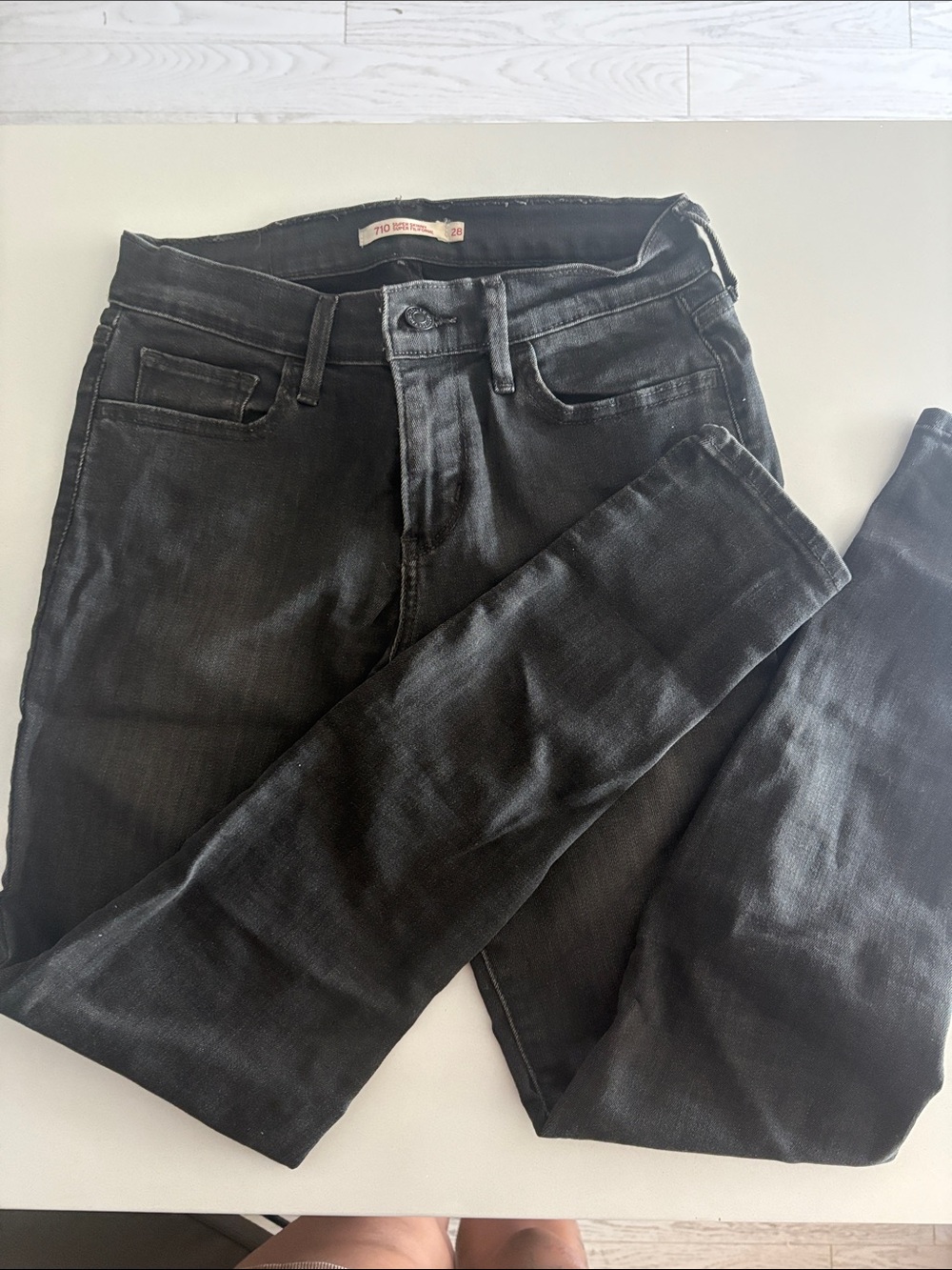 Levi's Women's Black Skinny Jeans - High Rise